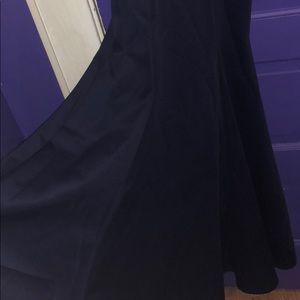 NAVY BLUE MERMAID PROM DRESS